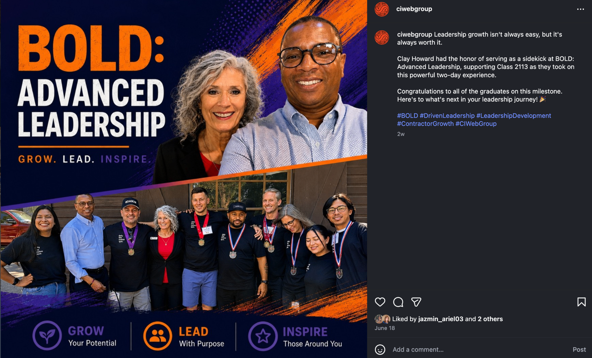 BOLD: Advanced Leadership Recap